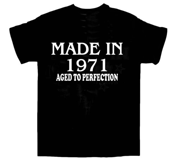 день рождение tshirt aged к совершенству сделано в 1971 отличной gift idea s / m / l / xl / xxl 2020 самой новой мужской смешной streetwear
день рождение tshirt aged к совершенству сделано в 1971 отличной gift idea s / m / l / xl / xxl 2020 самой новой мужской смешной streetwear