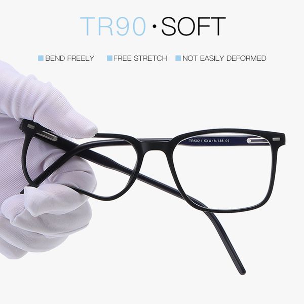 fashion sunglasses frames vintage classic tr90 anti blue rays light computer square glasses myopia frame women men rivet harmful bloc, Black
fashion sunglasses frames vintage classic tr90 anti blue rays light computer square glasses myopia frame women men rivet harmful bloc, Black