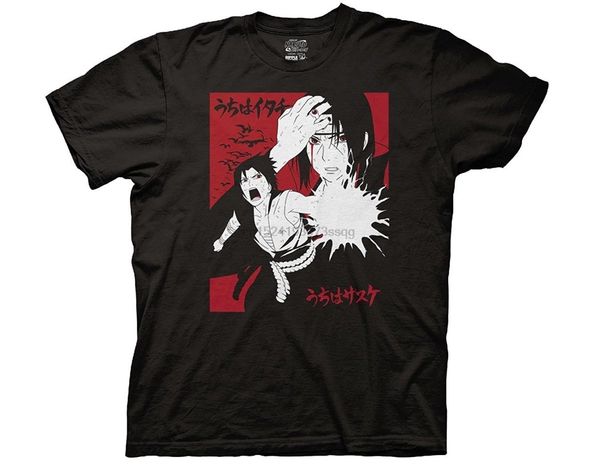 naruto shippuden itachi sasuke with kanji graphic t-shirt streetwear funny print clothing hip- mans t-shirt tees
naruto shippuden itachi sasuke with kanji graphic t-shirt streetwear funny print clothing hip- mans t-shirt tees