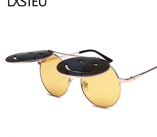 2020 double personality smile flip sunglasses sunglasses for men and women funny street beat fashion decorative glasses d6817, White;black
2020 double personality smile flip sunglasses sunglasses for men and women funny street beat fashion decorative glasses d6817, White;black