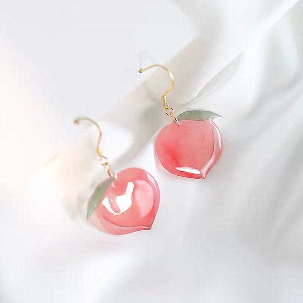 dangle & chandelier 2021 est charm acrylic peach earrings for women simple 3d print pink cute jewelry fashion oorbellen, Silver
dangle & chandelier 2021 est charm acrylic peach earrings for women simple 3d print pink cute jewelry fashion oorbellen, Silver