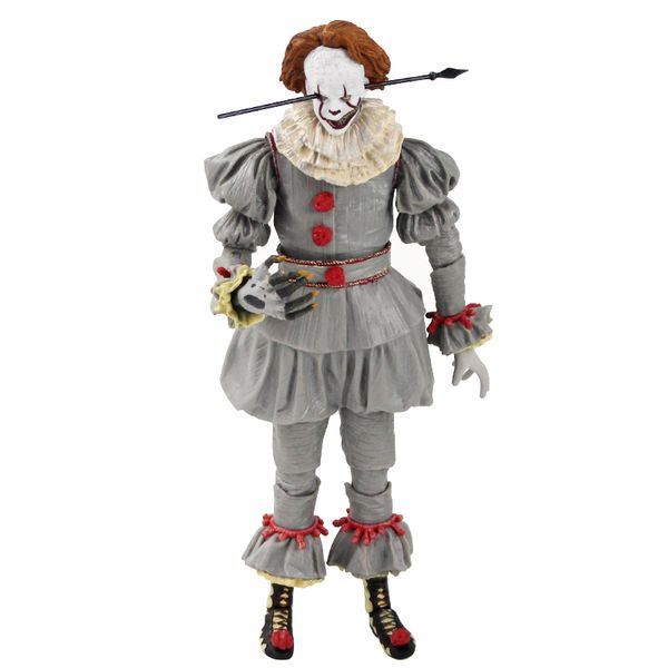 19 cm movie neca original stephen king's it pennywise horror joker clown action figure toys dolls
19 cm movie neca original stephen king's it pennywise horror joker clown action figure toys dolls