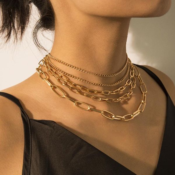 punk hip hop многослойного коренастого толстых choker ожерелье воротника vintage снаряженная куба цепь ожерелье для женщин мужчину ювелирных, Golden;silver
punk hip hop многослойного коренастого толстых choker ожерелье воротника vintage снаряженная куба цепь ожерелье для женщин мужчину ювелирных, Golden;silver