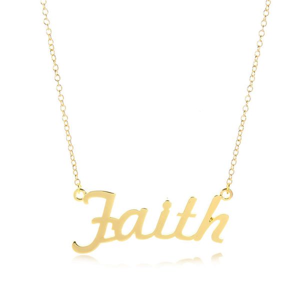 10pcs ligatures word faith letter charm necklaces outline faith chain necklace jewelry for friends 0927, Silver
10pcs ligatures word faith letter charm necklaces outline faith chain necklace jewelry for friends 0927, Silver