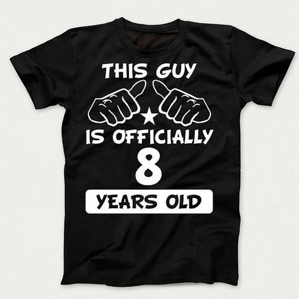 funny 8th birthday kids shirt - this guy is officially 8 years old youth t - shirt new trends tee shirt
funny 8th birthday kids shirt - this guy is officially 8 years old youth t - shirt new trends tee shirt