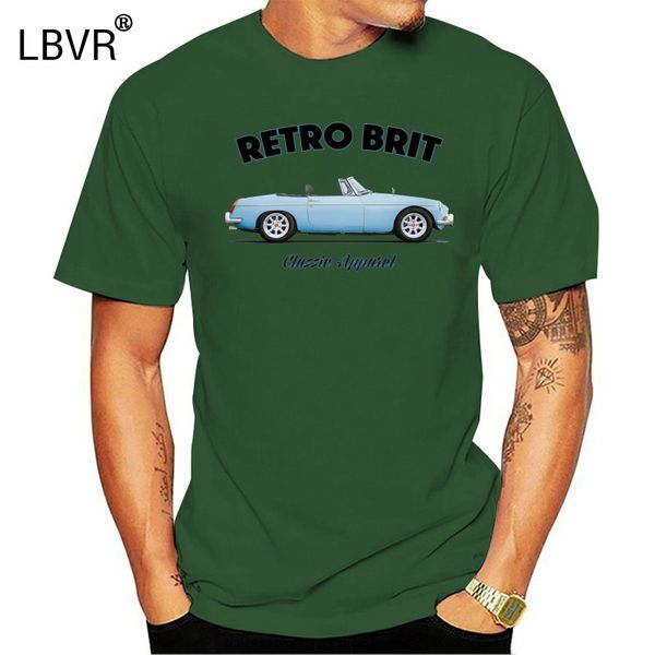 mgb roadster t-shirt. retro brit classic car british leyland morris garages