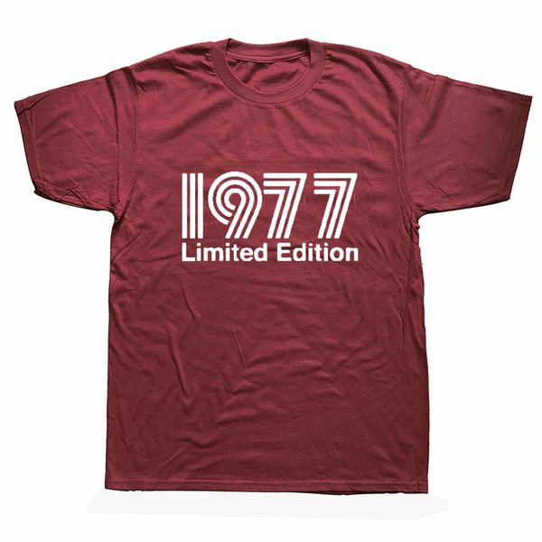 new born in 1977 t shirt men cotton o-neck short sleeve limited edition 1977 t-shirt birthday gift tshirt tee
new born in 1977 t shirt men cotton o-neck short sleeve limited edition 1977 t-shirt birthday gift tshirt tee