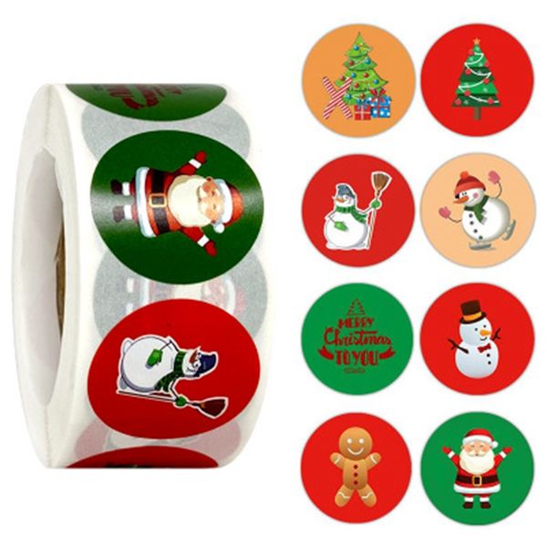 500pcs/roll merry christmas kraft stickers santa claus elk snowman label sealing decor scrapbooking sticker christmas decoration
500pcs/roll merry christmas kraft stickers santa claus elk snowman label sealing decor scrapbooking sticker christmas decoration
