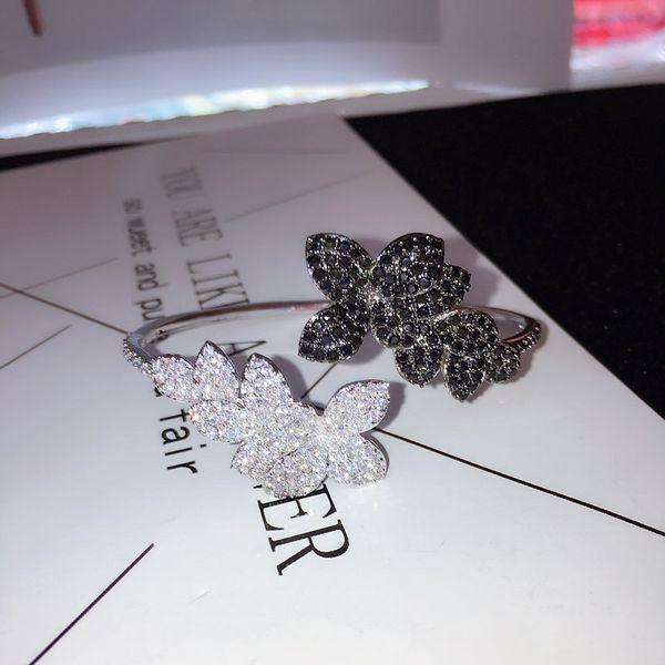 be 8 new fashion cubic zirconia leaf flower design bangle micro pave bracelets , fashion jewelrys for woman b106, Black
be 8 new fashion cubic zirconia leaf flower design bangle micro pave bracelets , fashion jewelrys for woman b106, Black