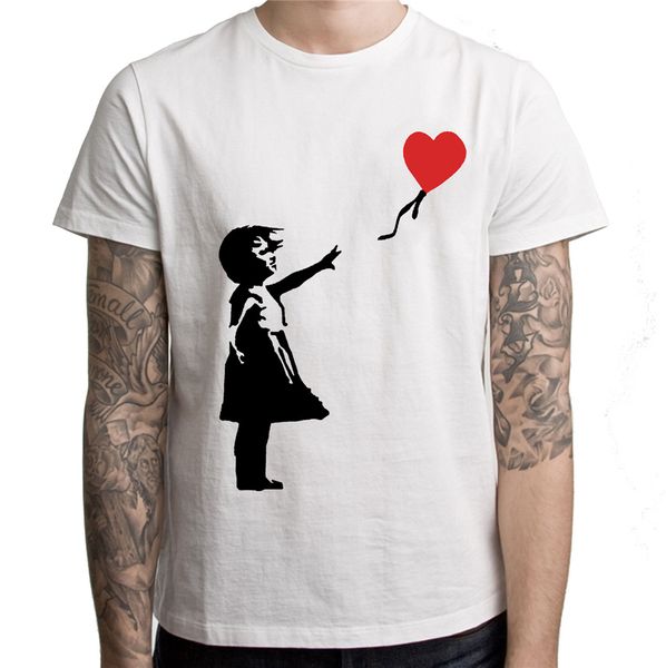 бэнкси девушка с сердцем шар t-shirt - воздушные шары - graffiti выбор цвета высокого качества повседневный печати tee shirt
бэнкси девушка с сердцем шар t-shirt - воздушные шары - graffiti выбор цвета высокого качества повседневный печати tee shirt