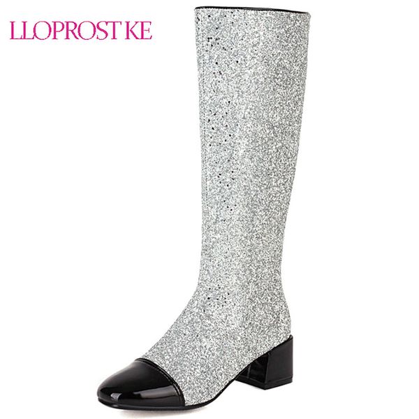boots lloprost ke 2021 fashion bling women knee high thick heel zipper long ladies winter black silver gold
boots lloprost ke 2021 fashion bling women knee high thick heel zipper long ladies winter black silver gold