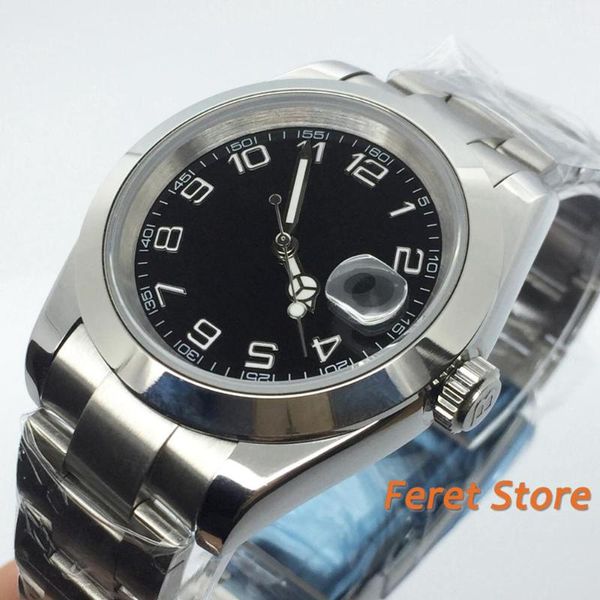 wristwatches bliger 2021 39mm stainless steel polished men wristwatch sterile black dial sapphire glass automaton movement mens watch, Slivery;brown
wristwatches bliger 2021 39mm stainless steel polished men wristwatch sterile black dial sapphire glass automaton movement mens watch, Slivery;brown