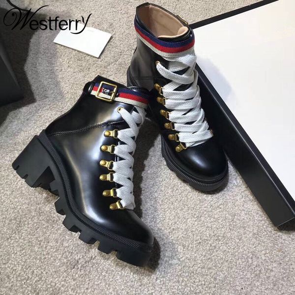 autumn and winter new leather locomotive boot girl, british , heavy-bottomed knights with punk belt buckle, women's boots, Black
autumn and winter new leather locomotive boot girl, british , heavy-bottomed knights with punk belt buckle, women's boots, Black