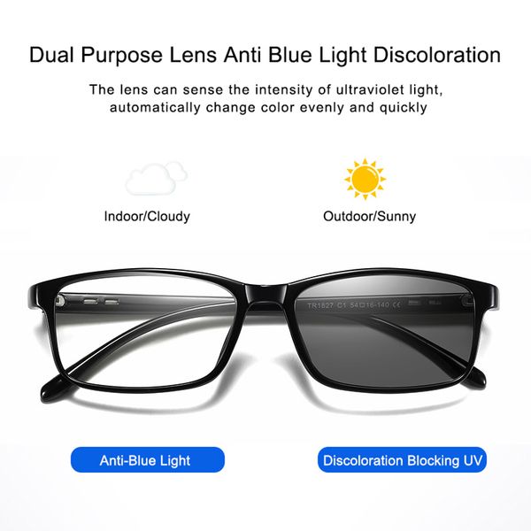rosanna pchromic glasses men women anti-blue glasses optical computer frame prescription, Black
rosanna pchromic glasses men women anti-blue glasses optical computer frame prescription, Black