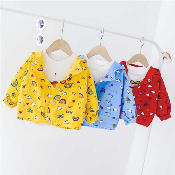 hylkidhuose baby girls boys coats 2020 autumn infant newborn hooded jacket rainbow kids children casual outerwear clothes, Blue;gray
hylkidhuose baby girls boys coats 2020 autumn infant newborn hooded jacket rainbow kids children casual outerwear clothes, Blue;gray