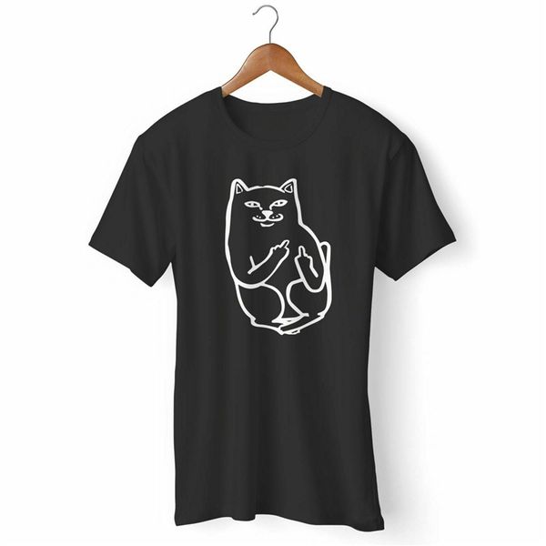 new middle finger cat man's woman's t-shirt usa size em1 summer o-neck tee shirt
new middle finger cat man's woman's t-shirt usa size em1 summer o-neck tee shirt