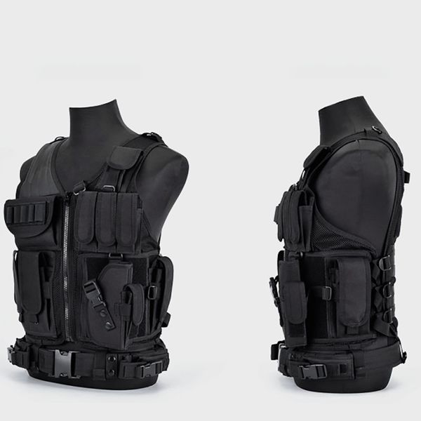 hunting jackets tactical vest combat armor vests mens army adjustable outdoor cs training, Camo;black
hunting jackets tactical vest combat armor vests mens army adjustable outdoor cs training, Camo;black
