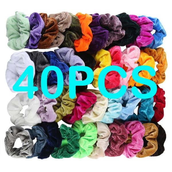 40pcs fashion velvet elastic hair band solid soft hair accessories for women scrunchie opaska do wlosow chouchou cheveux femme
40pcs fashion velvet elastic hair band solid soft hair accessories for women scrunchie opaska do wlosow chouchou cheveux femme