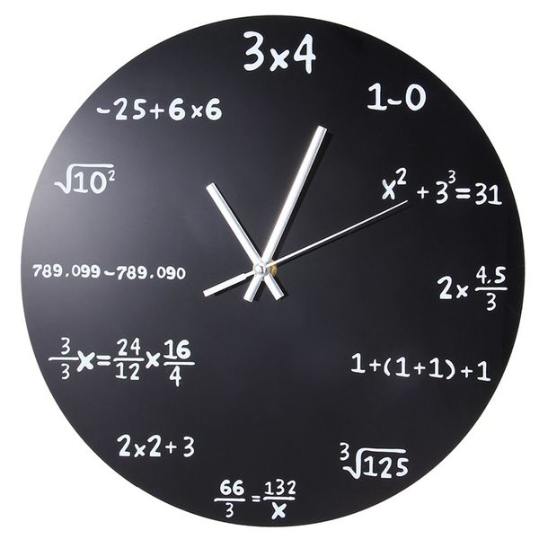 wall clock acrylic mathematical formula clocks living room office home diy decorations wall clock modern design
wall clock acrylic mathematical formula clocks living room office home diy decorations wall clock modern design