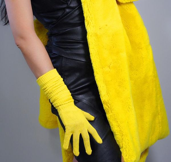 women' autumn winter wool knitted elastic gloves lady' candy color performance dancing long warm driving glove 55cm r2297, Blue;gray
women' autumn winter wool knitted elastic gloves lady' candy color performance dancing long warm driving glove 55cm r2297, Blue;gray