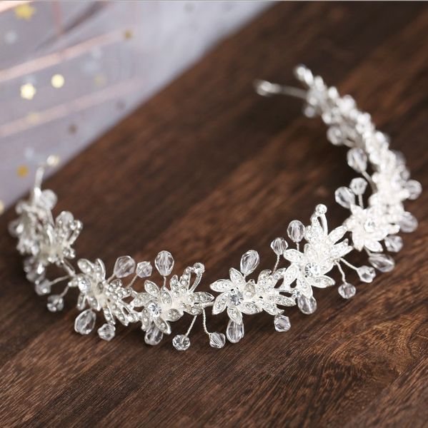 wedding bridal party diamante rhinestone flower tiara women romantic headband head hair bands headress headwear accessories, Golden;silver
wedding bridal party diamante rhinestone flower tiara women romantic headband head hair bands headress headwear accessories, Golden;silver