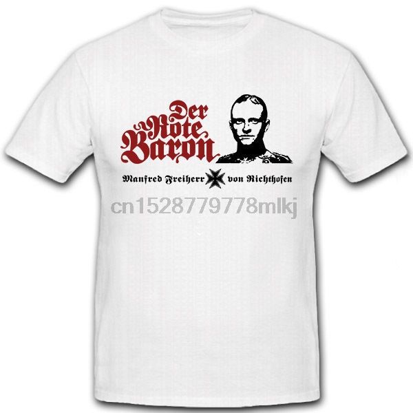 new men t-shirt summer o-neck freiherr from richthofen the red baron pilot knight of the skiestee shirt
new men t-shirt summer o-neck freiherr from richthofen the red baron pilot knight of the skiestee shirt