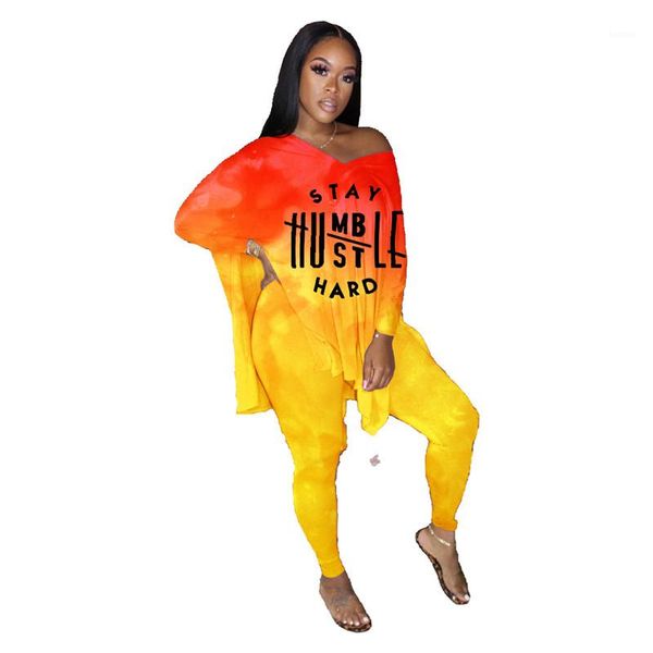 letter printed fashion two piece set gradient loose spilt womens vneck plus size suits womens designer tracksuits, Gray
letter printed fashion two piece set gradient loose spilt womens vneck plus size suits womens designer tracksuits, Gray
