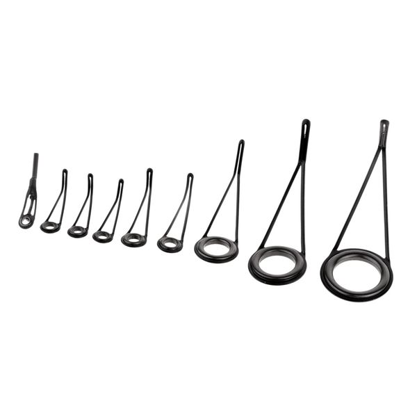 9шт нержавеющей стали керамические удочка guides глазные кольца diy 0,28 - 1.4cm
9шт нержавеющей стали керамические удочка guides глазные кольца diy 0,28 - 1.4cm