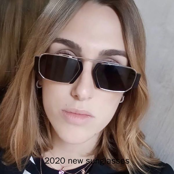 sunglasses black green square women's 2021 fashion small gradient rectangle sun glasses female chic shades nx, White;black
sunglasses black green square women's 2021 fashion small gradient rectangle sun glasses female chic shades nx, White;black
