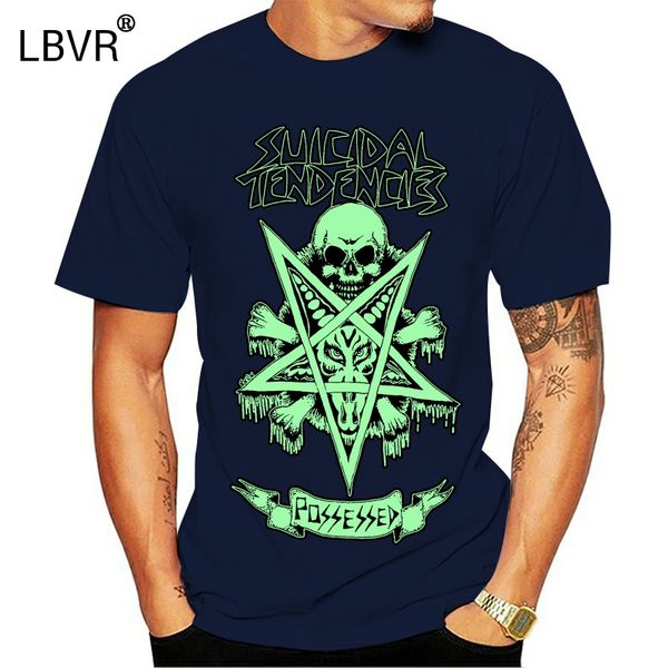 suicidal tendencies - possessed 80 edition t-shirt black print t shirt summer style hot