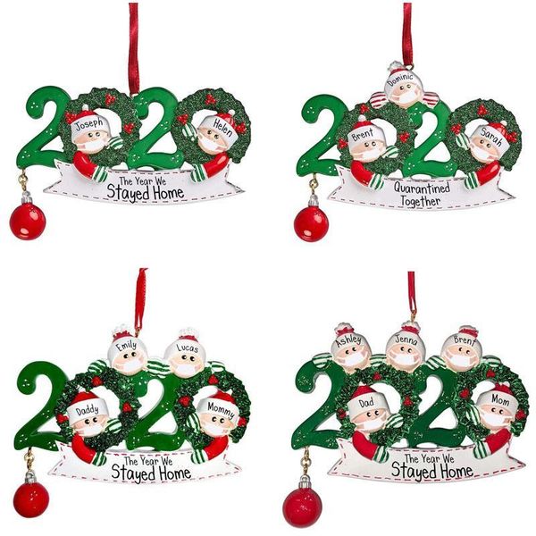 new pvc quarantine christmas ornaments 2020 diy name blessings wearing masks snowman family christmas tree ornaments decoration
new pvc quarantine christmas ornaments 2020 diy name blessings wearing masks snowman family christmas tree ornaments decoration