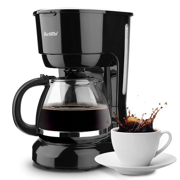 barsetto coffee machine upgrade automatic american drip coffee maker anti-dry home office machine 220~240v 50hz 0.75l
barsetto coffee machine upgrade automatic american drip coffee maker anti-dry home office machine 220~240v 50hz 0.75l