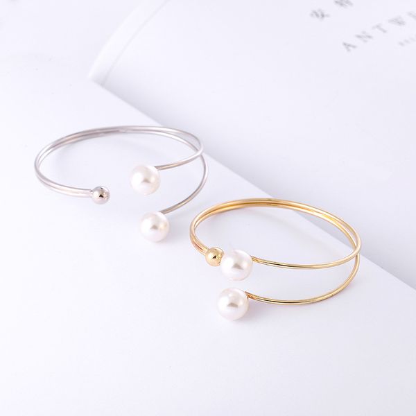 new minimalist ins opening copper bracelet exquisite bracelet nice design geometric pearl decoration gift, Golden;silver
new minimalist ins opening copper bracelet exquisite bracelet nice design geometric pearl decoration gift, Golden;silver
