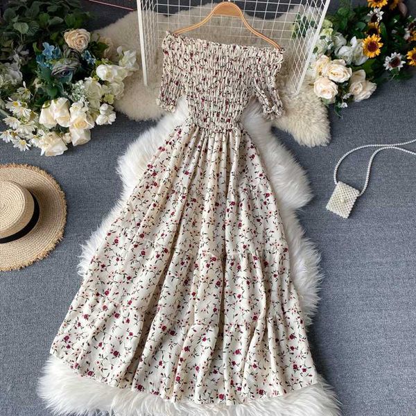 casual dresses fashion broken flowers women summer clothes 2021 short sleeve slash neck slim a-line robe elegant female dress, Black;gray
casual dresses fashion broken flowers women summer clothes 2021 short sleeve slash neck slim a-line robe elegant female dress, Black;gray