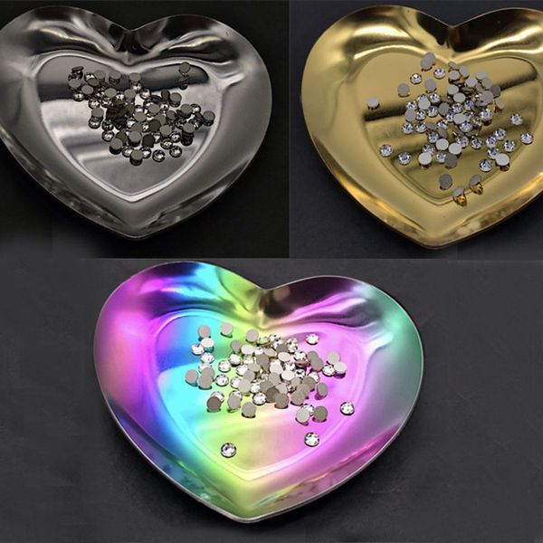 stainless steel heart rhinestones beads crystal storage nail art sorting trays dish, Silver
stainless steel heart rhinestones beads crystal storage nail art sorting trays dish, Silver