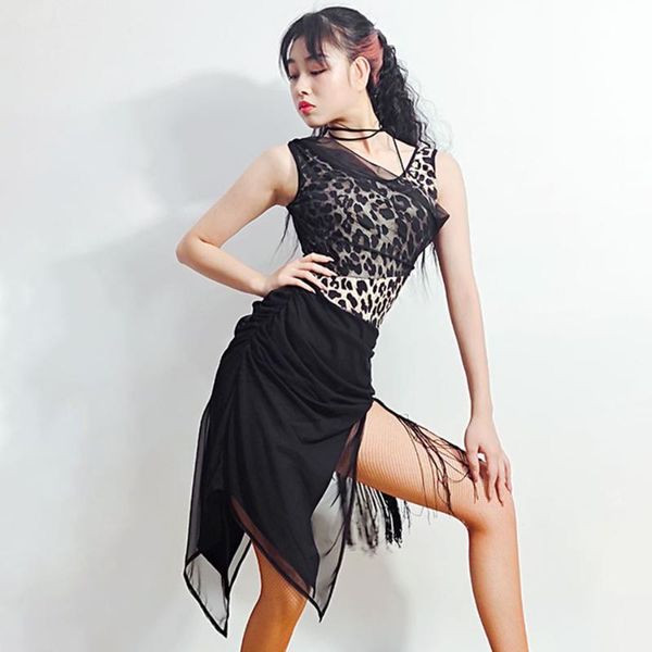 stage wear latin dance dress women sleeveless leopards for ballroom samba tango chacha dancing performamnce lp542, Black;red
stage wear latin dance dress women sleeveless leopards for ballroom samba tango chacha dancing performamnce lp542, Black;red