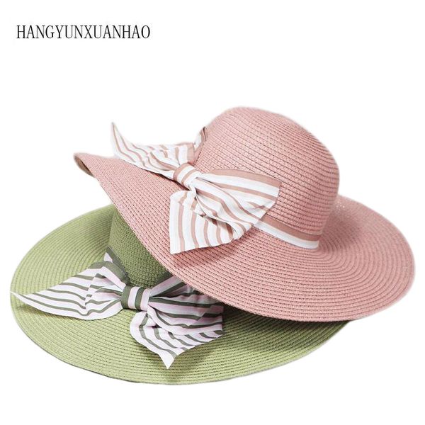 wide brim hats 2021 round raffia straw summer sun for women with leisure beach lady flat gorras, Blue;gray
wide brim hats 2021 round raffia straw summer sun for women with leisure beach lady flat gorras, Blue;gray
