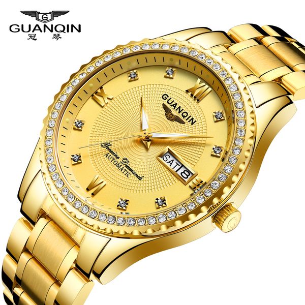 drop shipping guanqin gj16063 brand men mechanical watch automatic fashion luxury stainless steel male clock relogio masculino, Slivery;brown
drop shipping guanqin gj16063 brand men mechanical watch automatic fashion luxury stainless steel male clock relogio masculino, Slivery;brown