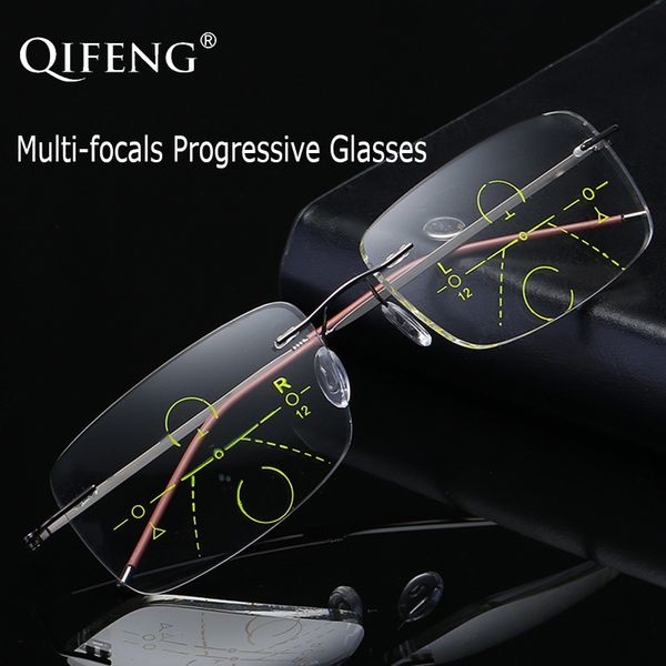 multi-focus progressive reading glasses men women rimless diopter presbyopic eyeglasses +1.0+1.5+2.0+2.5+3.0 qf211, White;black
multi-focus progressive reading glasses men women rimless diopter presbyopic eyeglasses +1.0+1.5+2.0+2.5+3.0 qf211, White;black