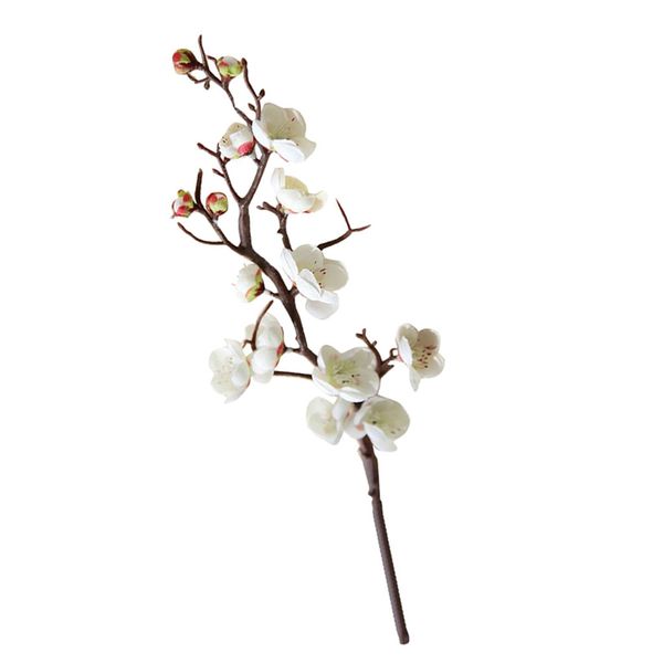 1pc real touch artificial plum blossoms flower fake silk bouquet for wedding home decoration
1pc real touch artificial plum blossoms flower fake silk bouquet for wedding home decoration