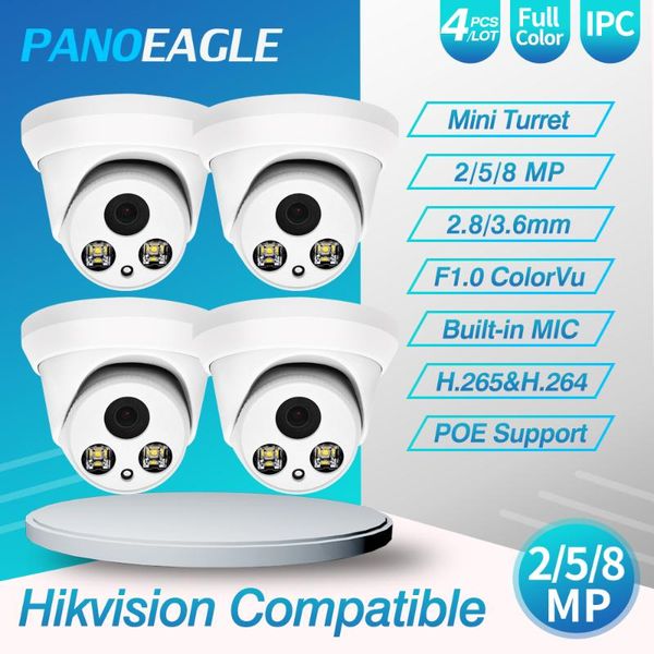 panoeagel colorvu 8mp турель poe ip-камера главной cctv камера ультра 5mp h.265 plugplay безопасность ipc hikvision совместимого 4шт / серия
panoeagel colorvu 8mp турель poe ip-камера главной cctv камера ультра 5mp h.265 plugplay безопасность ipc hikvision совместимого 4шт / серия