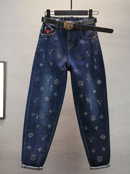 jeans women's trendy spring/summer 2020 new european station heavy industry rhinestone tassel loose ripped straight cropped pants 00022, Blue
jeans women's trendy spring/summer 2020 new european station heavy industry rhinestone tassel loose ripped straight cropped pants 00022, Blue