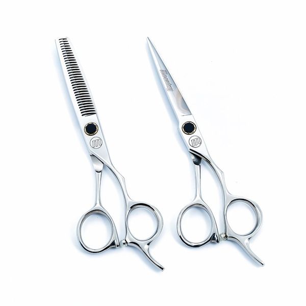 hair scissors 6.0 inch black screw bearing professional hairdressing thinning cutting for barber titanium salon tools set
hair scissors 6.0 inch black screw bearing professional hairdressing thinning cutting for barber titanium salon tools set