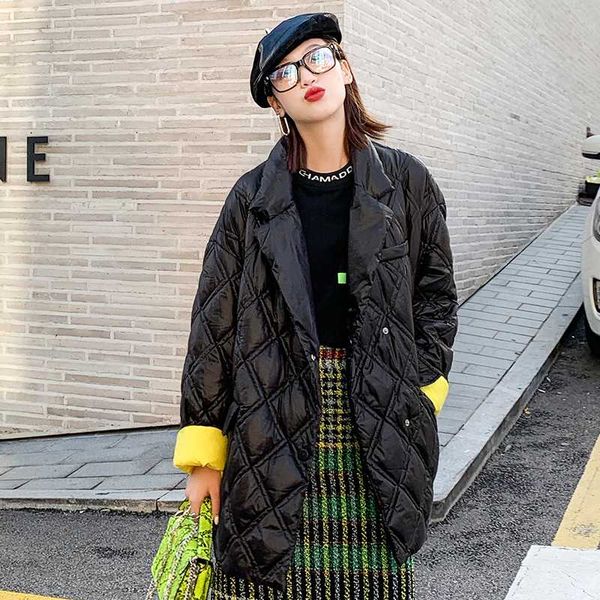women's down & parkas jacket winter coat female 2021 jackets for women woman korean thick womens clothes femme veste lxr714, Black
women's down & parkas jacket winter coat female 2021 jackets for women woman korean thick womens clothes femme veste lxr714, Black