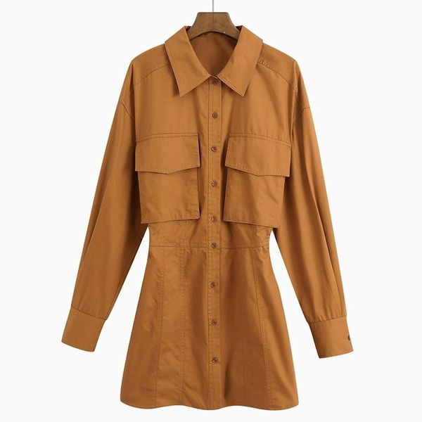 stylish women long shirts autumn 2020 new fashion full sleeve pockets modern lady dress shirt, White
stylish women long shirts autumn 2020 new fashion full sleeve pockets modern lady dress shirt, White