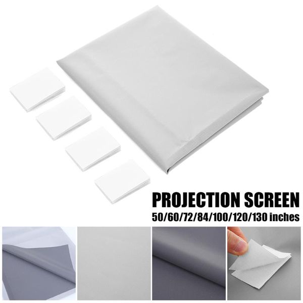 projection screens universal projector screen reflective enhance brightness 100/120inch fabric cloth portable for cp600
projection screens universal projector screen reflective enhance brightness 100/120inch fabric cloth portable for cp600