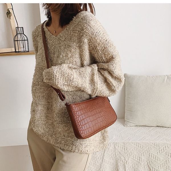 messenger handbags retro alligator pattern women shoulder bags flap new pu leather casual solid crossbody bags for women bolsas
messenger handbags retro alligator pattern women shoulder bags flap new pu leather casual solid crossbody bags for women bolsas