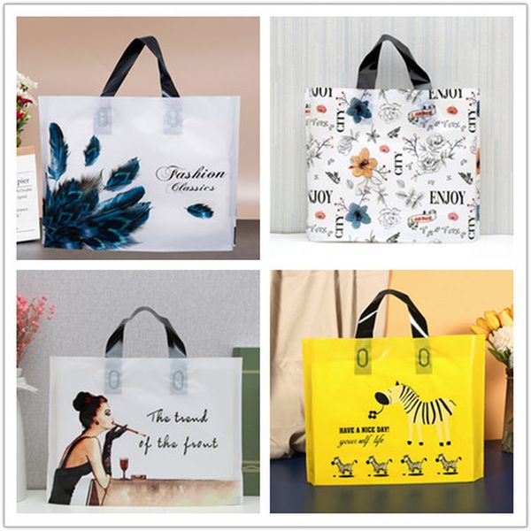 50pcs thick large plastic bags yellow zebra jewelry cosmetics gift bag clothing store packaging bags with handle shopping bag
50pcs thick large plastic bags yellow zebra jewelry cosmetics gift bag clothing store packaging bags with handle shopping bag