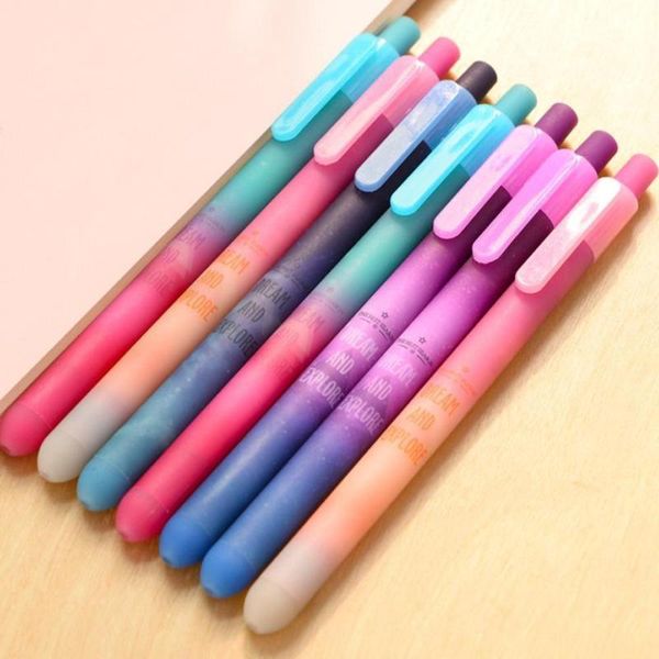 gel pens 1 pcs random color kawaii star press for writing cute black ink signature pen office school supplies stationery
gel pens 1 pcs random color kawaii star press for writing cute black ink signature pen office school supplies stationery