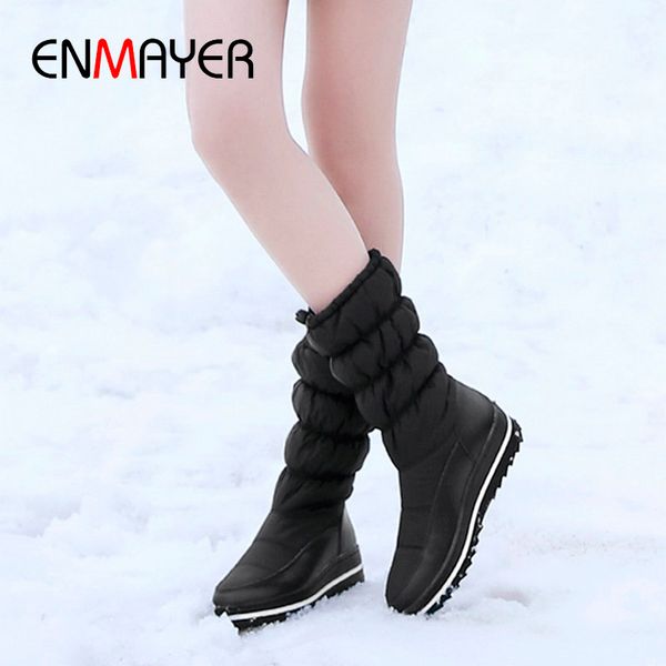 enmayer 2020slip-on round toe womens shoes luxury shoes winter snow boots women women designers square heel plush fur boots, Black
enmayer 2020slip-on round toe womens shoes luxury shoes winter snow boots women women designers square heel plush fur boots, Black